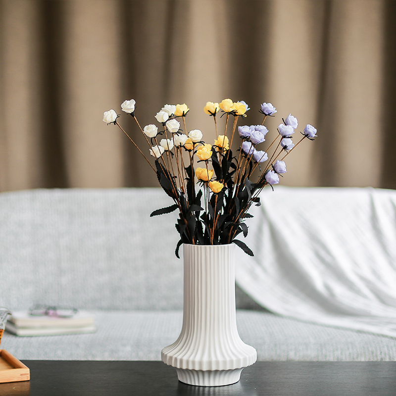 Nan sheng I and contracted household act the role ofing is tasted, ceramic vase false simulation flower, dried flower flower flower flower, furnishing articles
