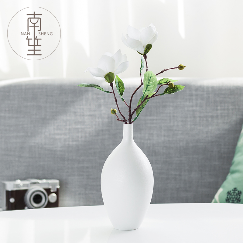 South sheng household act the role ofing is tasted simulation flowers, dried flowers, artificial flowers, ceramic vase, the sitting room TV ark, wine cabinet mesa furnishing articles