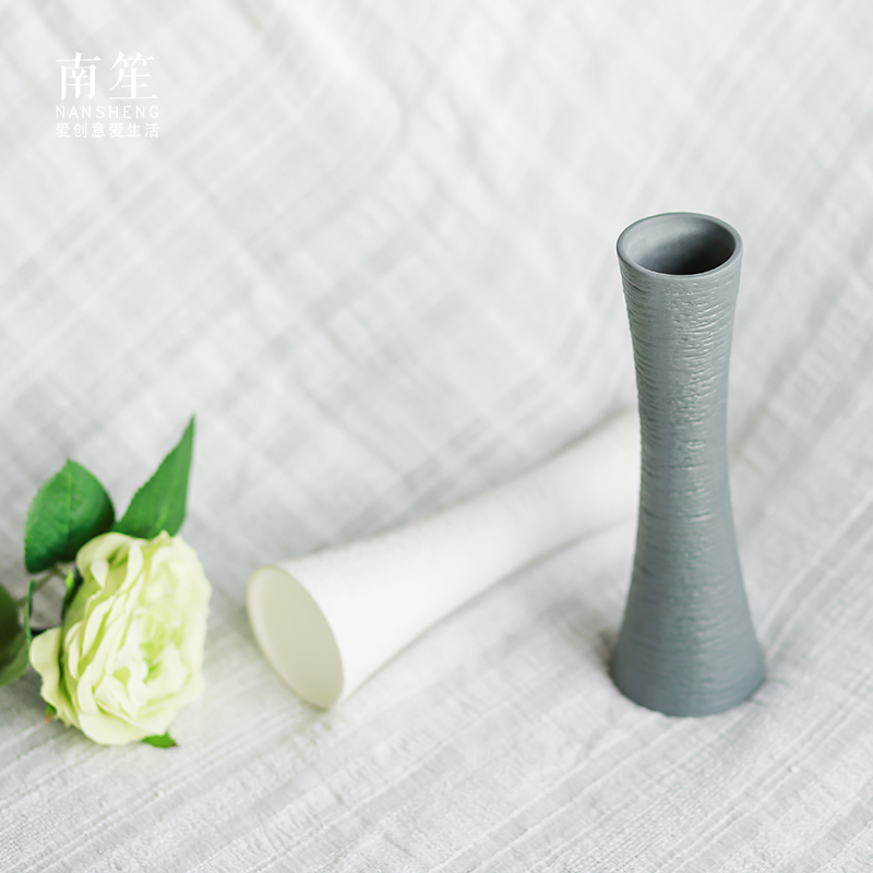 Nan sheng I and contracted household act the role ofing is tasted simulation flower, dried flower ceramic vase mesa place flower, flower art