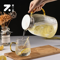 Glass kettle heat-resistant explosion-proof scented tea afternoon tea set fruit teapot candle brewing tea home large capacity