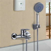 Omepie Bathroom All copper shower faucet shower faucet shower faucet sprinkling wall-mounted simple shower