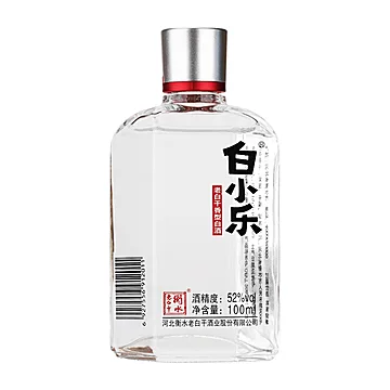 【稳定签到】官旗白小乐白酒52度100ml[8元优惠券]-寻折猪