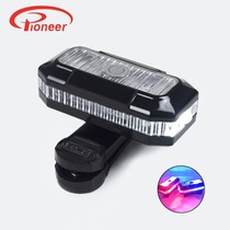 Flash shoulder light charging night warning light multi-function outdoor patrol duty sanitation warning shoulder clip flash light