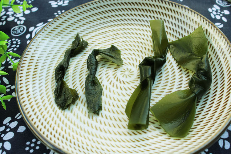 福建盐渍海带结5斤无沙新鲜霞浦海带扣半干货麻辣烫串串火锅食材