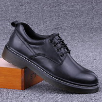 Foreign Trade Men Shoes Genuine Leather Casual Shoes Big Heads Leather Shoes Men Outdoor Tooling Shoes Man Tide Shoes Head Layer Bull Leather Shoes Man