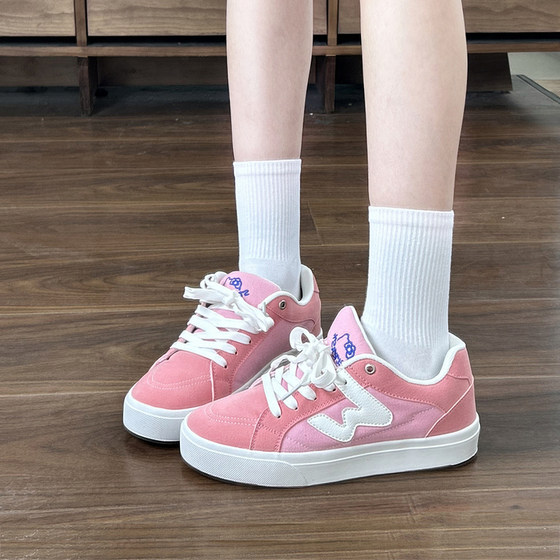 Yi Boy, Sakura Pink Bread Shoes for Women, Ins Fashion 2025 Summer Canvas Shoes, Niche, All-match Casual White Shoes
Yi Boy, Sakura Pink Bread Shoes for Women, Ins Fashion 2025 Summer Canvas Shoes, Niche, All-match Casual White Shoes