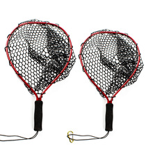 Luya anti-hook with missed rope Rubber portable copy net Silicone perch Luya horse mouth alice mouth mini fish fishing