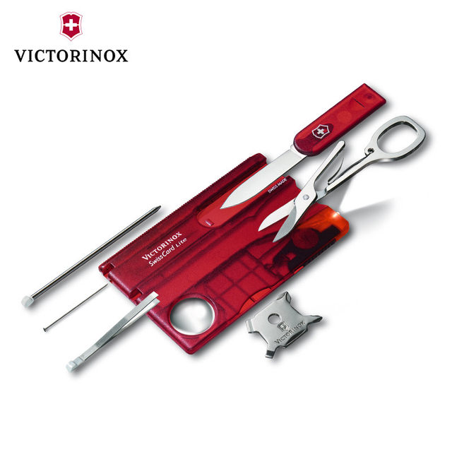 Victorinox Swiss Army Knife Lighting Swiss Card 82mm Genuine Multifunctional Utility Knife Accessories Swiss Sergeant's Knife