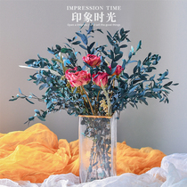 Rose Dry Flower Bouquet Decoration Pendulum REAL AIR-DRY NATURAL LIGHT LAVISH VASES EVERGREEN CHICK SUNFLOWER YOUGALI LEAF