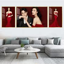 Wedding photo frame enlarged hanging wall to map custom wash wedding photo made into frame living room combination large size 48 inch