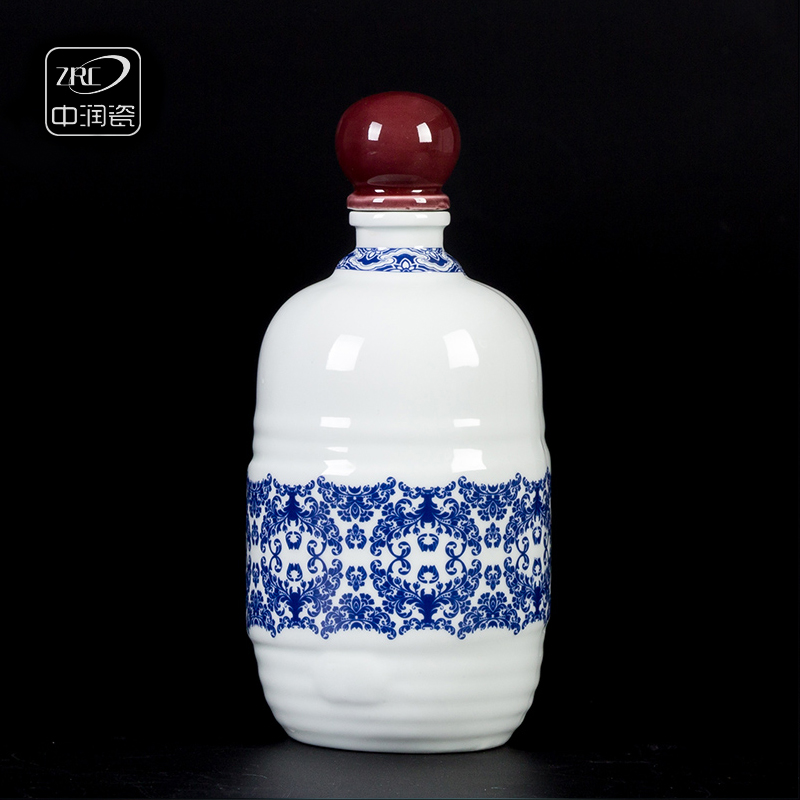 Also the blue - and - white porcelain bottles at grain bottle home archaize hip flask mailed to pack a kilo