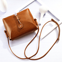 Bag Packs Women Genuine Leather 2022 New Korean Version 100 Hitch Fashion Soft Leather Bull Leather Retro Diagonal Satchel Shoulder Bag Small Bag