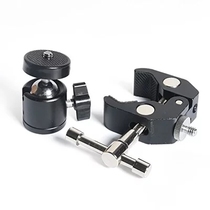 Mobile phone clip Tripod Gimbal clip Camera flash Gimbal clip Large crab clamp Spherical multi-function gimbal