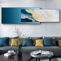 Sky City handmade oil painting modern living room sofa background wall superimposed decorative painting thick texture hanging painting light luxury