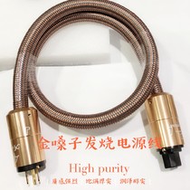 Accuphase golden throat fever power cord CD power amplifier power upgrade line fever power supply US standard line