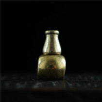 Hidden brass retro Buddha head tee not dropping pigment face 100 hitch moon King Kong Hand strings Buddha head imitation old accessories