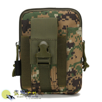 Military fans tactical running bag outdoor sports leisure running bag multi-function mobile phone bag hanging bag slingshot bag waterproof men and women