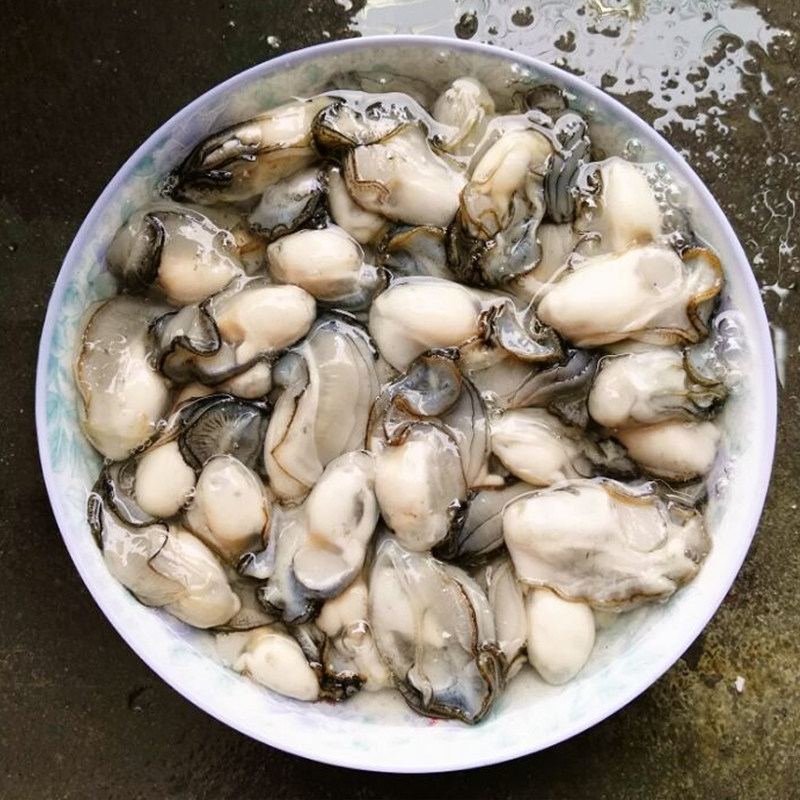 生蚝之乡新鲜生蚝肉牡蛎海蛎子鲜活海鲜水产特产补锌500g广东包邮