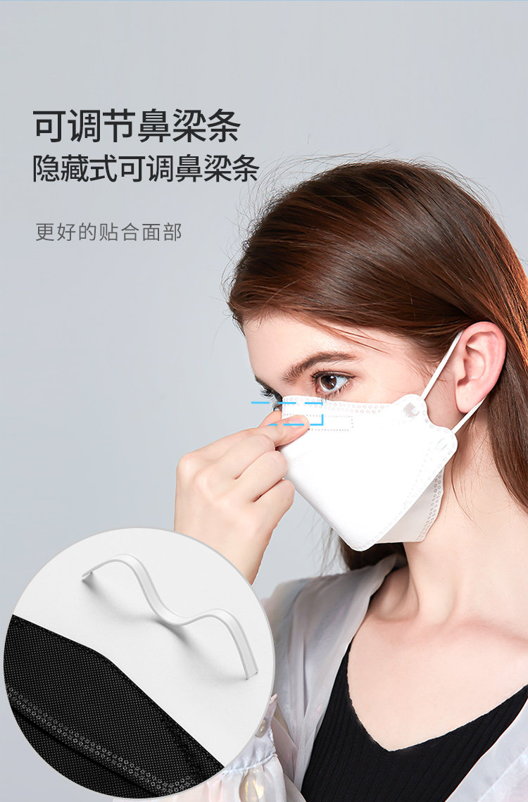 韩版n95口罩kn95男女潮流时尚透气防尘一次性防雾霾冬天防风防寒