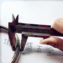 Fine stainless steel 100 120 double ring stainless steel anti-theft Wall balcony guardrail peripheral decoration double ring