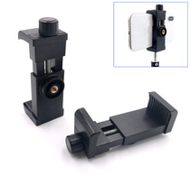 Mobile phone bracket base accessories screw fixed clamp head shooting video outdoor live selfie-rod tripod universal