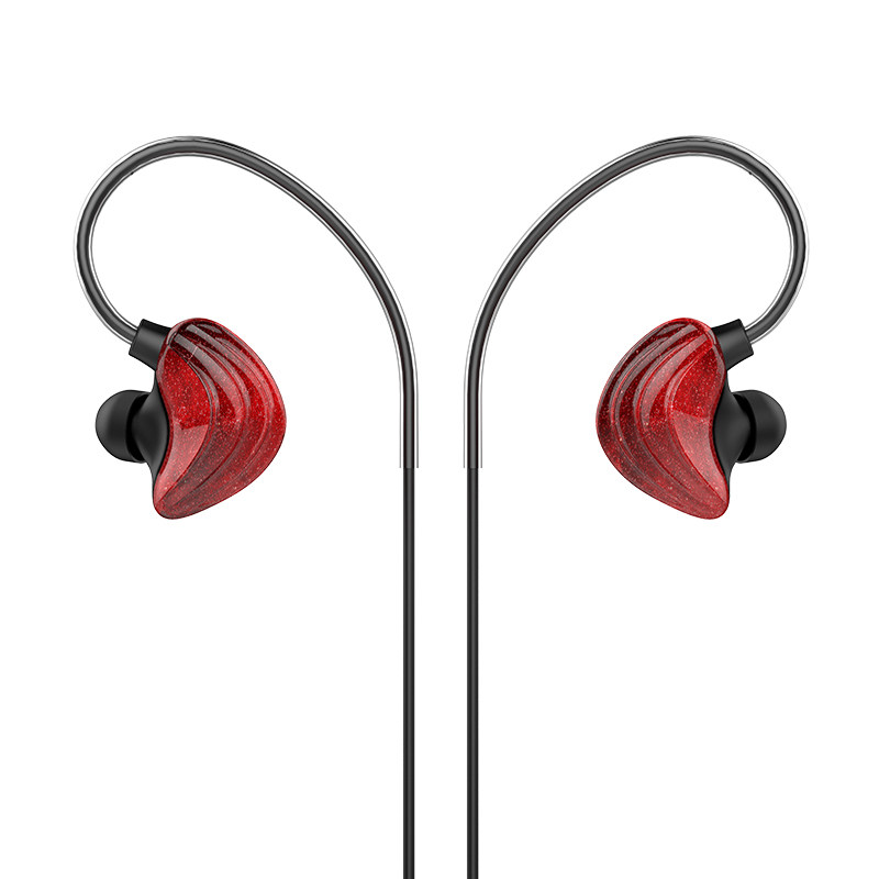 uiisii cm5网红主播直播k歌情侣音乐耳机入耳式 通用手机运动线控
