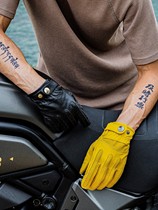 Remo motorcycle retro motorcycle gloves MR MOTOR leather motorcycle riding leather mens and womens gloves