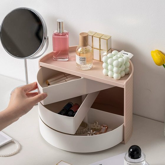 Rotating cosmetic storage box desktop drawer dressing table putting lipstick brush skin care products dormitory sorting storage rack
Rotating cosmetic storage box desktop drawer dressing table putting lipstick brush skin care products dormitory sorting storage rack