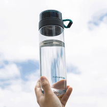 Fulight double mouth space Cup portable sports plastic cup tea cup summer high temperature fitness water bottle anti-drop Cup