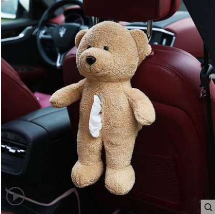 car interior supplies, car tissue box, hygiene creative sun visor, hanging sunroof cartoon paper box