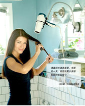 Wall suction cup hair dryer bracket Bathroom hair dryer storage lazy bracket Pet hair dryer bracket 306 degrees