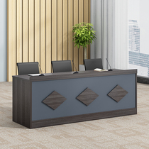 Training Table Brief Modern Long Strip Table Double Trio Position Meeting Room Training Institute Chair Desk Chair Desk Speaker Table
