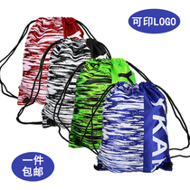 Basketball bag Basketball bag Football bag Training bag Harness pocket Drawstring backpack Waterproof sports storage bag Fitness bag