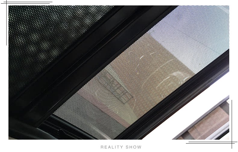 透光透孔天窗膜彩绘隔热遮阳中国旗单透天窗车顶贴膜 单透材料:单面