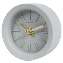 Small pendulum table style ins style Nordic simple desk desktop ornaments cement electronic clock table bedside