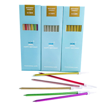 Birthday Candles Cake Baking Threaded Little Candles Children Creative Romantic Party Smoke-free Colored Candles