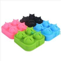 Silicone spherical pastry mold white Jelly Jelly baking cake abrasive four-hole ice hockey ice cube
