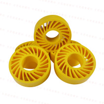 Printing carton machinery accessories solar wheel polyurethane rubber wheel press wheel imported material delivery wheel