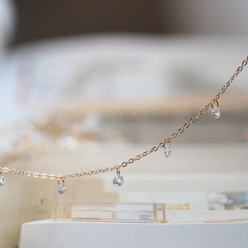 项链_韩国手工链简约菱形圆形手工花式 项链choker散diy - 阿里巴巴