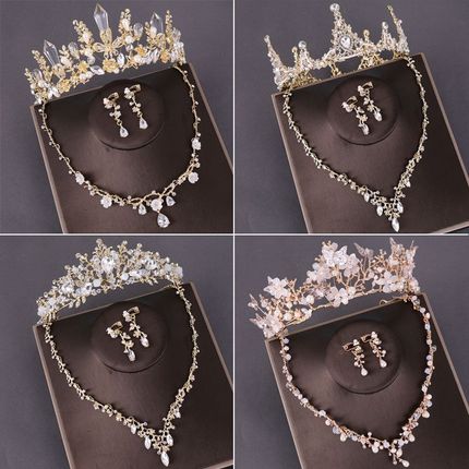 [豆豆龙饰品旗舰店发饰]皇冠女生日礼物 韩式INS仙女新娘结月销量0件仅售92.5元