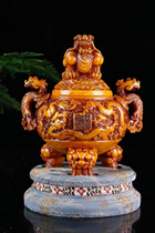 Fujian Shoushan Stone Fields Yellow Landscape For Zhang Yellowstone Northern Fields Yellowstone Nine-lian Octopus Octopus Handpieces Swing Pieces