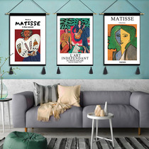 Personality oil painting Matisse dormitory renovation ins hanging cloth living room background Wall Tapestry bedroom hotel decorative cloth