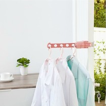 Travel Portable Hotel Indoor Non-Slip Window Frame Drying Rack Clothes Rail Travel Couples Wash Fold folding Drying Rack