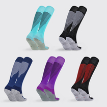 Rester boys football socks thickened towel bottom non-slip anti-wear sports ball socks Long tube over the knee long football socks