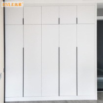 Wardrobe invisible long handle Nordic wardrobe handle Black modern minimalist drawer Kitchen cabinet door concealed handle