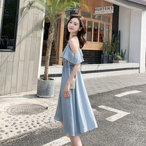 Breastfeeding dress Summer breastfeeding clothes go out hot mom breast milk fashion women wear breastfeeding clothes outside in summer