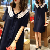 Maternity dress Summer postpartum lactation clothes out of fashion hot mom womens clothing tide breastfeeding summer clothes