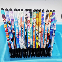 Cartoon Cartoon Anime Pen Loonetto Mania Three Black 0 5mm Boxed Good-looking High School Junior High School Student Water Pen