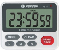 Six shows a positive countdown device mute live source switch clock digital keys simple student timer