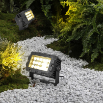 Outdoor flood light Ground fixed waterproof landscape spot light Garden villa exterior wall light Outdoor light Lawn garden light